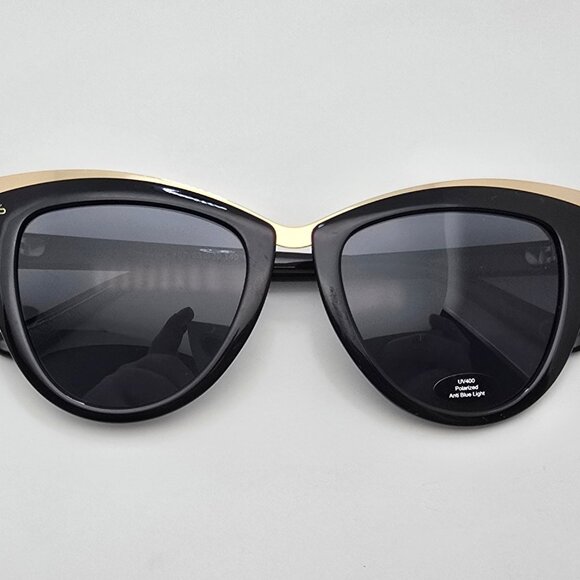 Prive Revaux The Juliet Black Frame Polarized Grey Len Cat Eye Sunglasses 53mm - Picture 14 of 16
